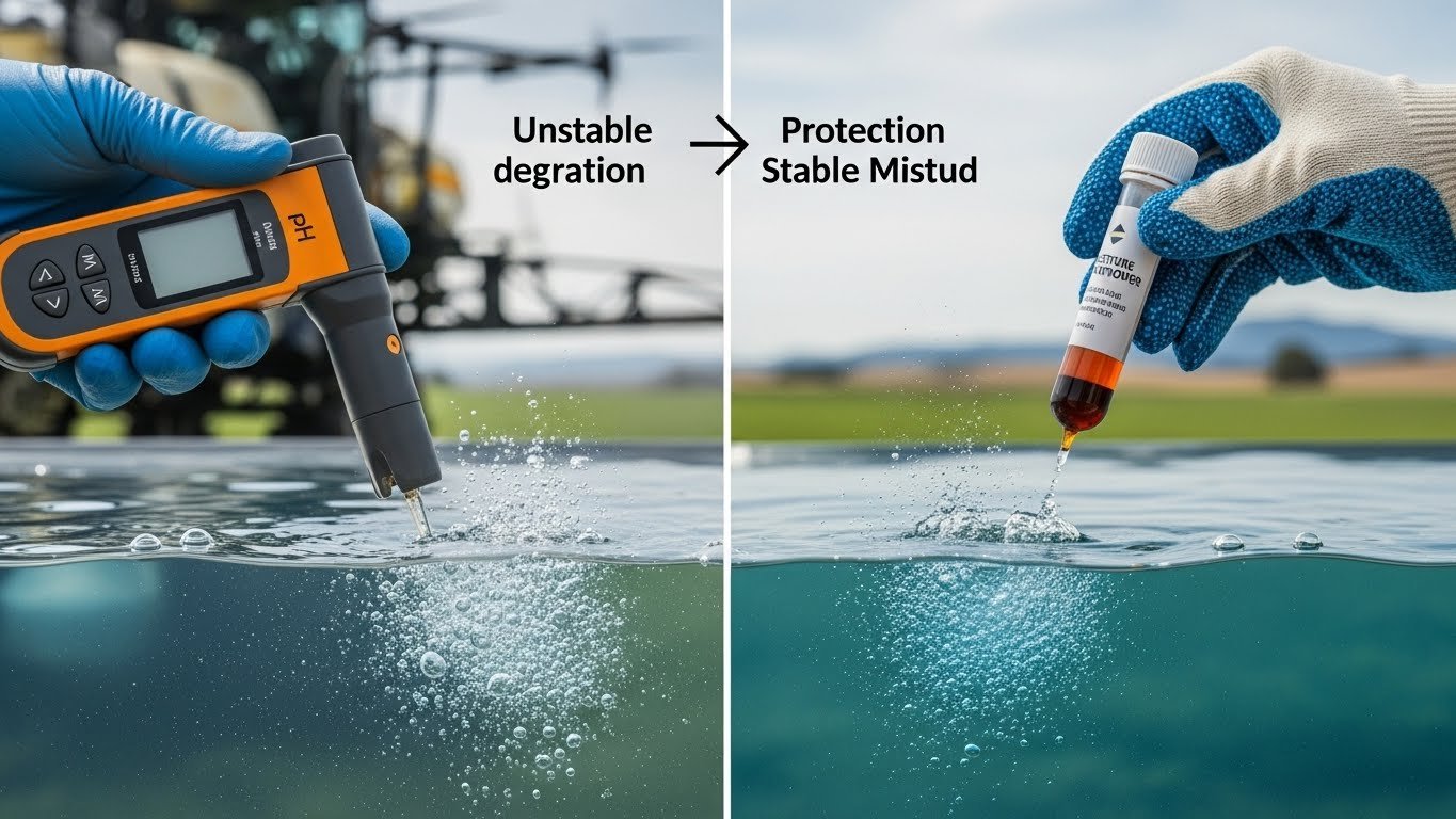 “pH da Calda de Pulverização: O Fator Esquecido que Custa Milhões ao Agronegócio”